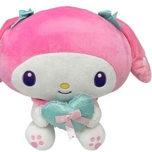 Perfect for Valentine’s Day! Sanrio’s My Melody 12” plush with heart.